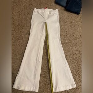 Spanx long White Flared bootcut Jeans